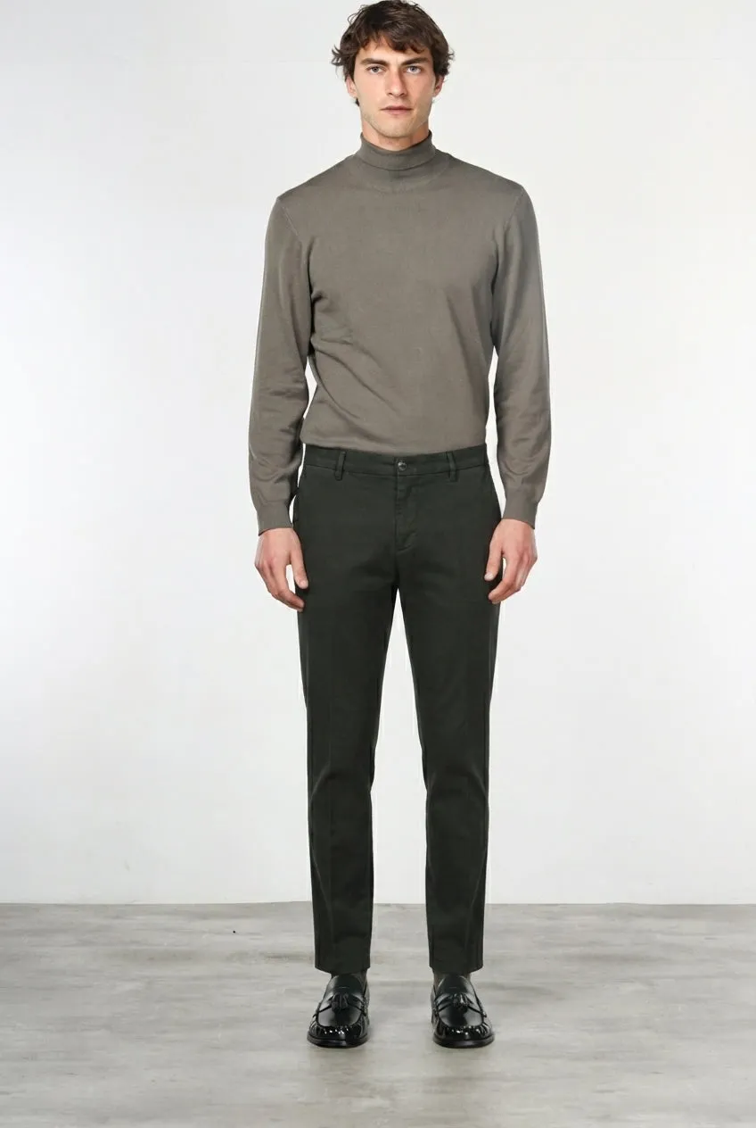Mason's Milano chinos mørkegrøn extra slim