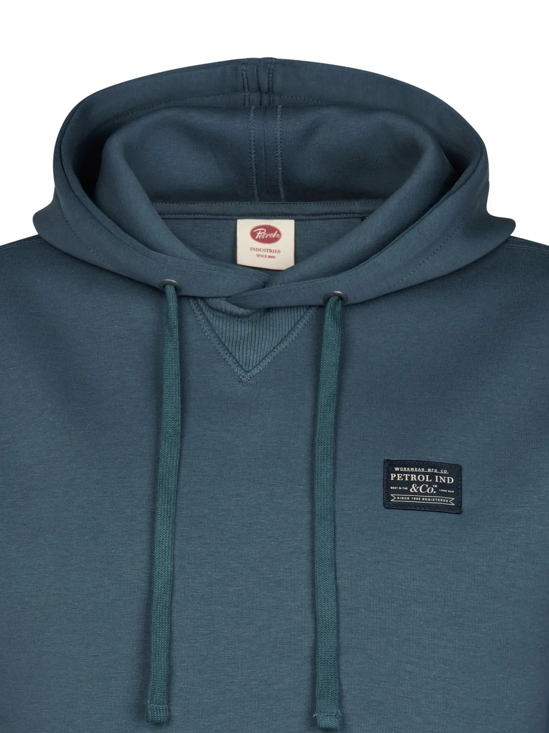 Petrol Industries Scuba Ashwood hoodie storm blue stretch