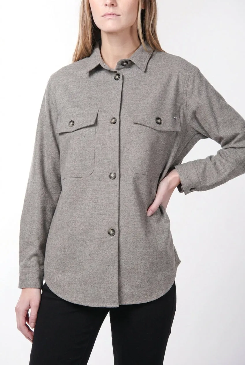 Mason's City Field jakke dame beige uld