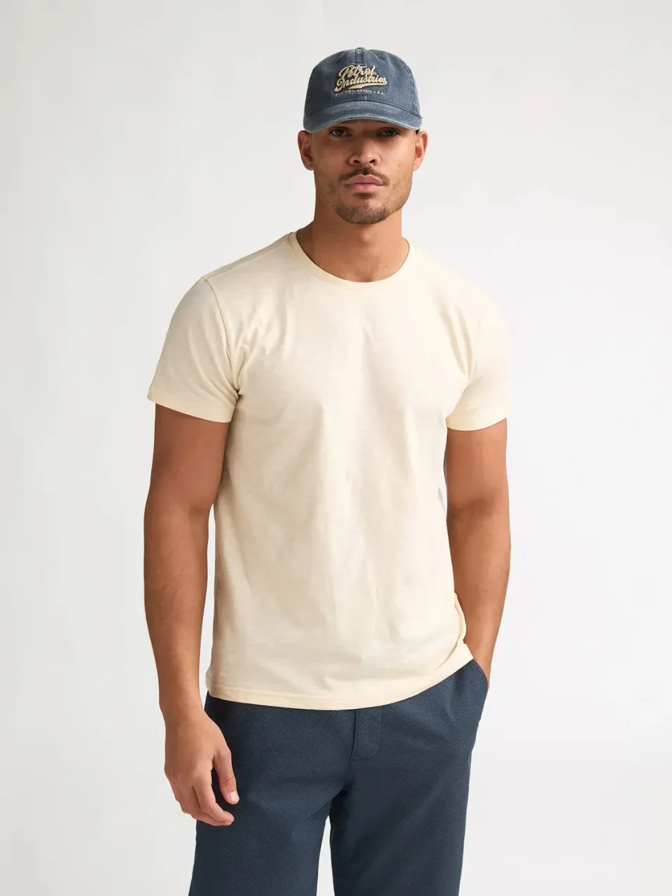 Petrol Industries EclipseLuna T-shirt jersey hvid bomuld