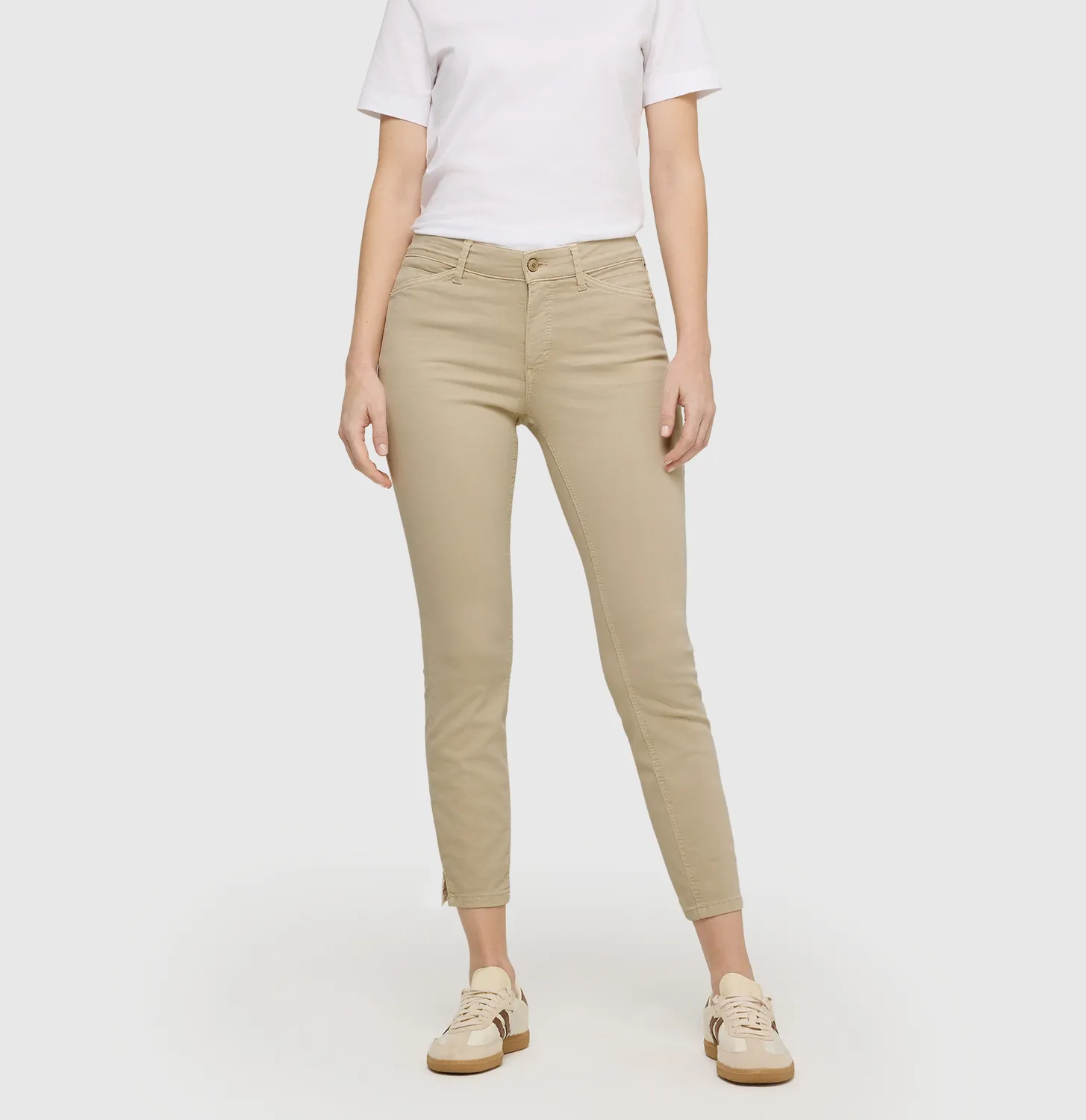 MAC Dream Summer jeans beige slim fit slids