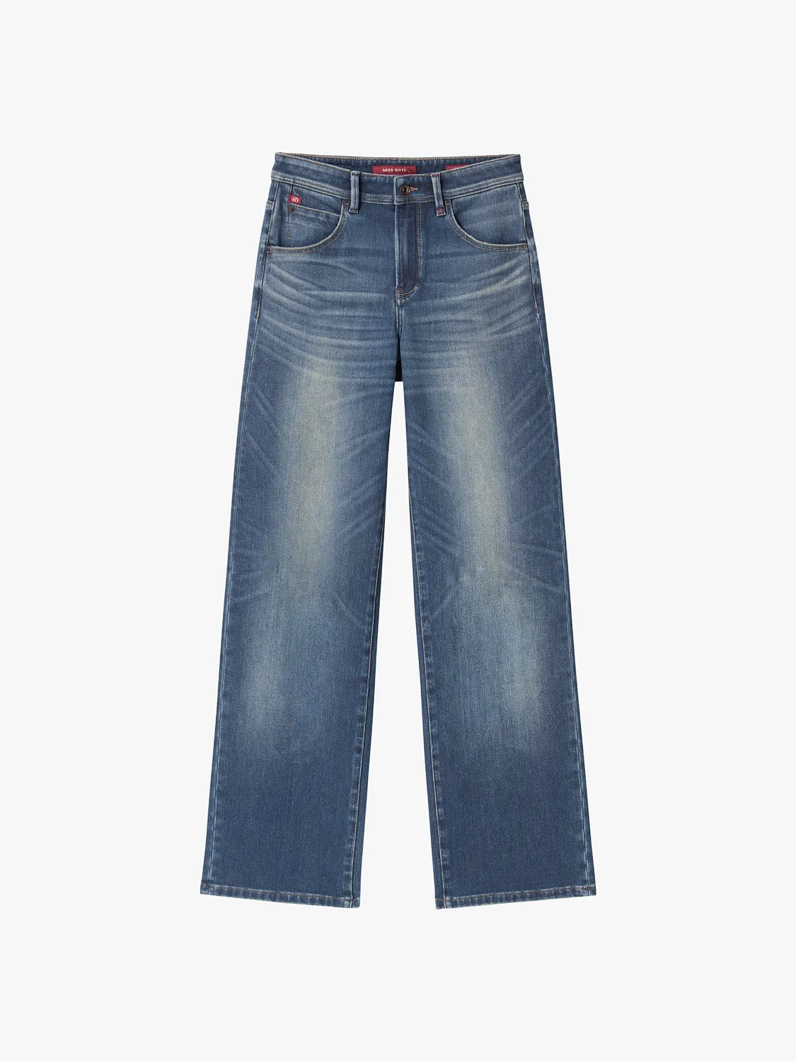 Miss Sixty ANNI straight jeans medium blue cashmere