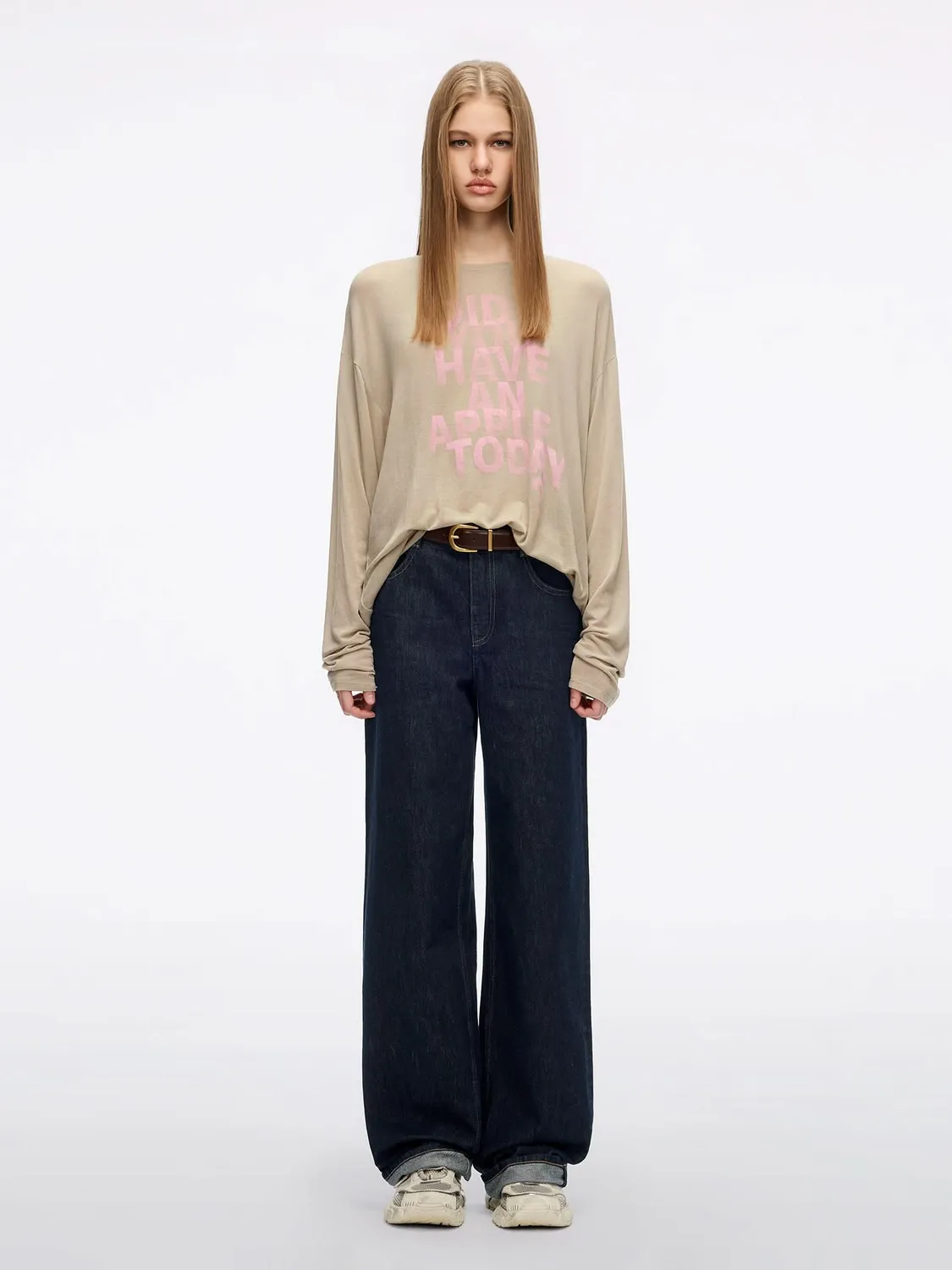 Miss Sixty Straight-Leg Straight Jeans mørkeblå 30
