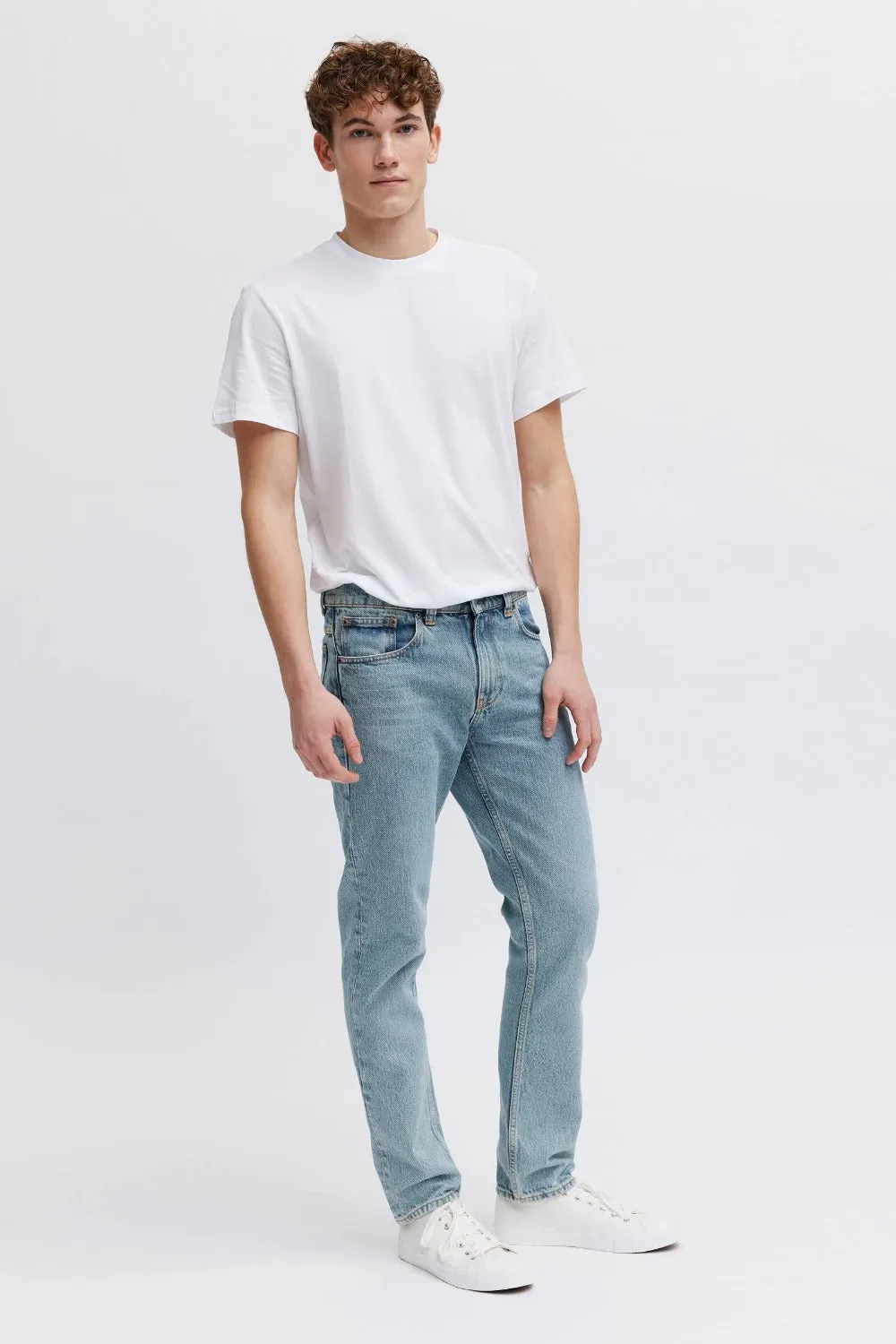 Organsk Element Arctic Classic jeans lyseblå straight