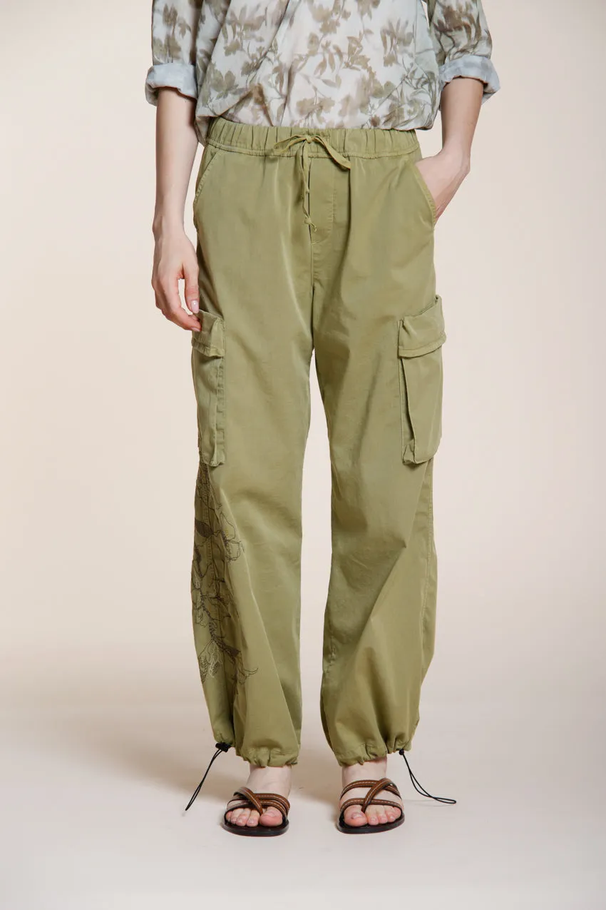 Mason's Francis cargo bukser syregrøn wide leg