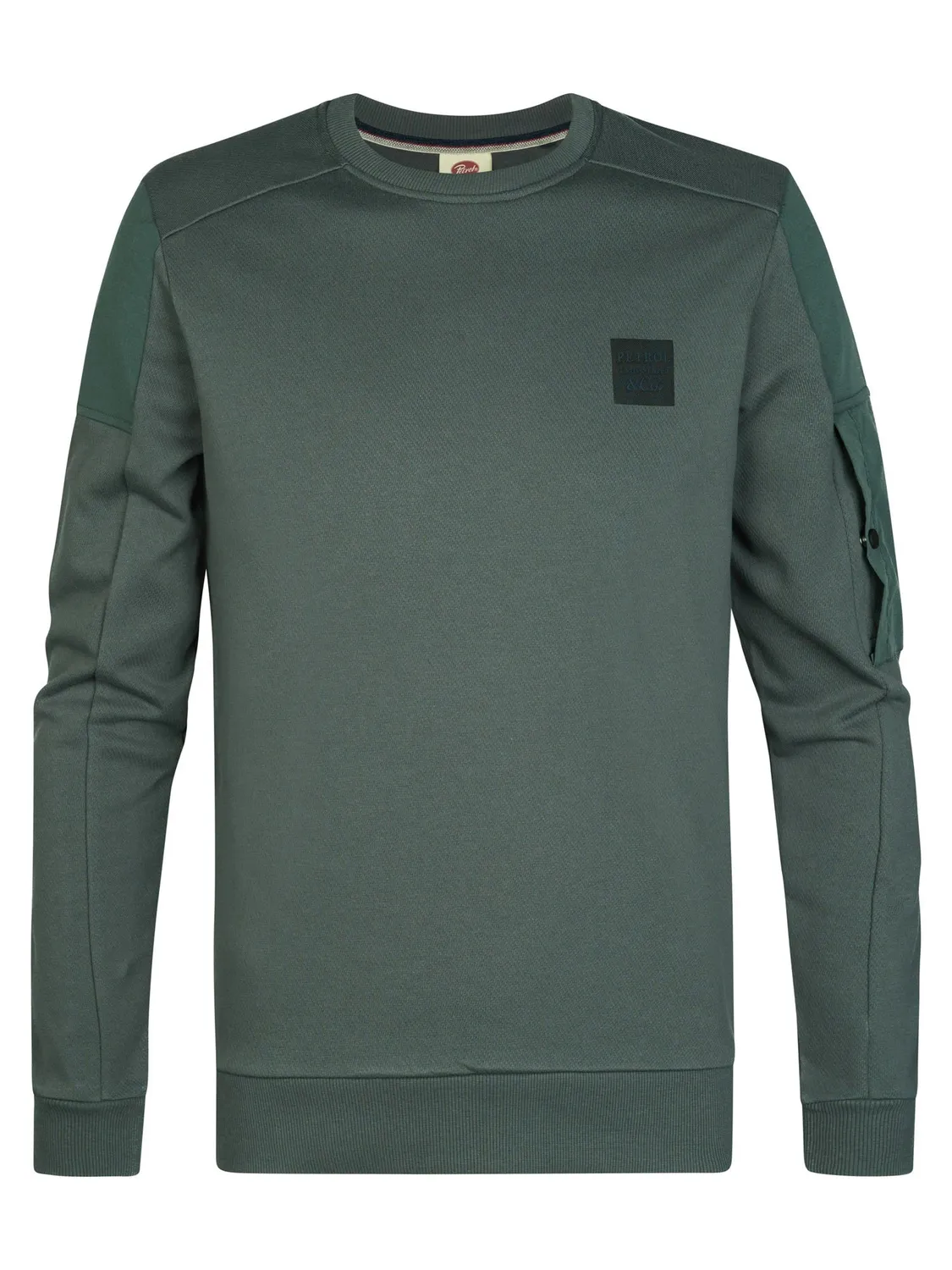 Petrol Industries Fieldstone sweatshirt Steel Green