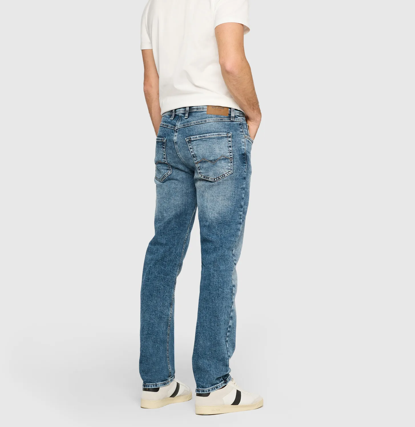 MAC Arne 0970 jeans mellemblå modern fit