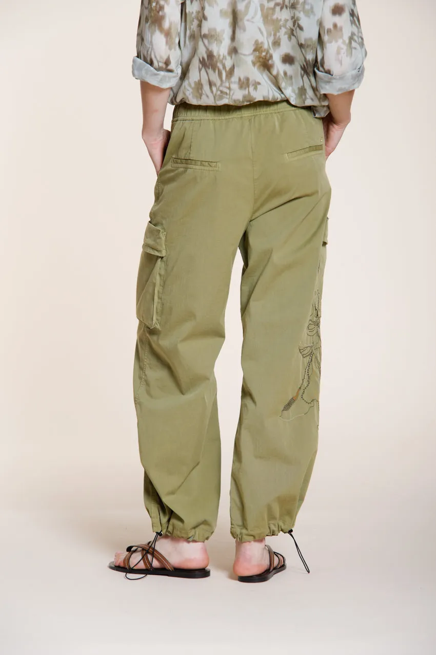 Mason's Francis cargo bukser syregrøn wide leg