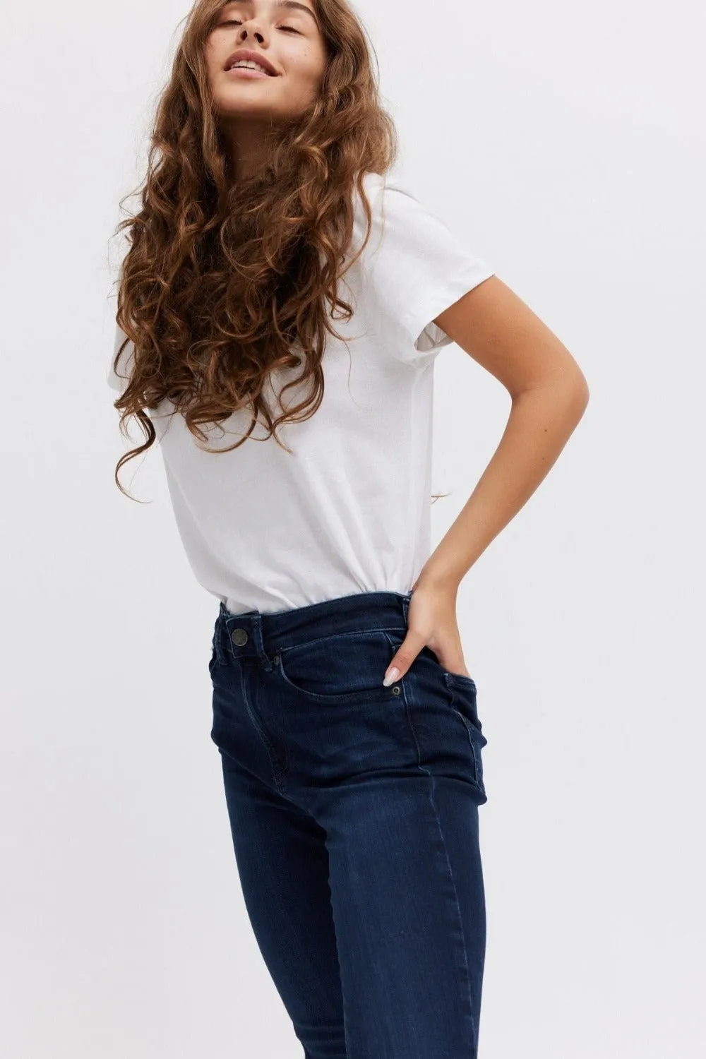 Organsk Breeze Spring Rain jeans længde 32 skinny