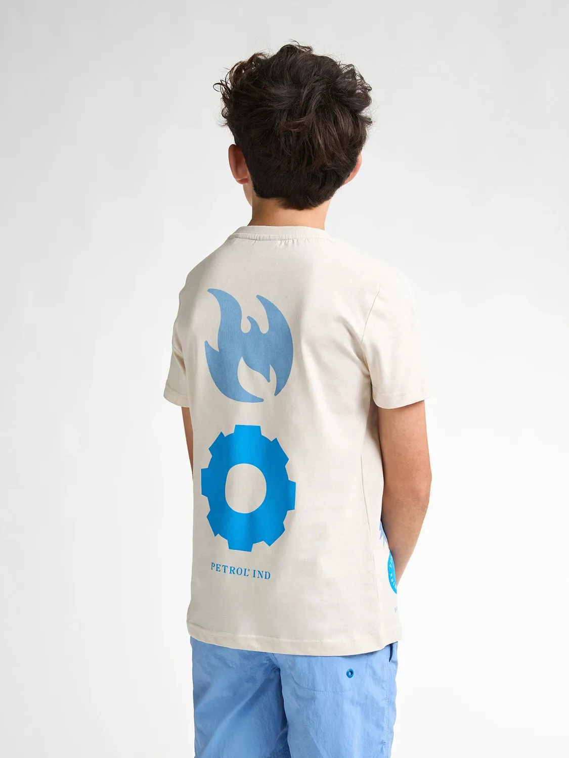 Petrol Industries Logo Citrusview t-shirt seashell bomuld