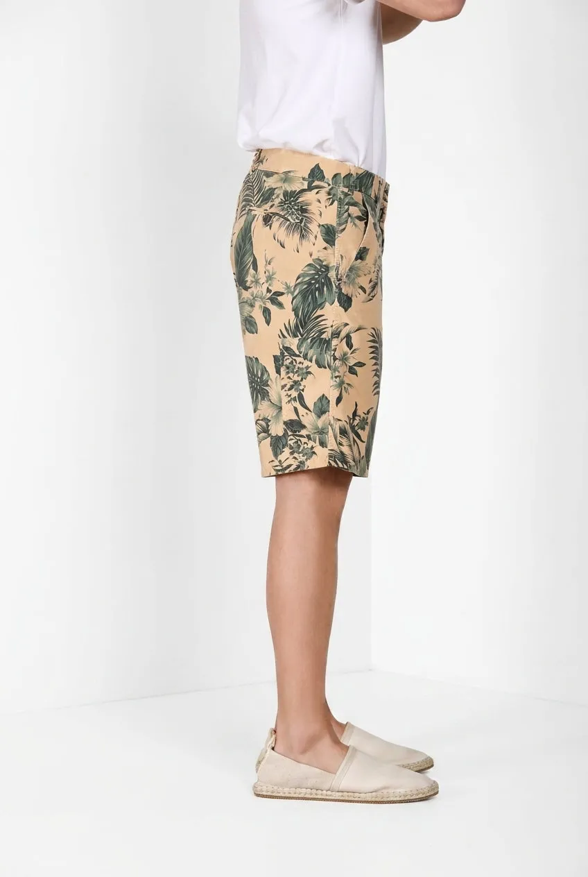 Mason's Denver M74 cargo bermudashorts kaki hawaii