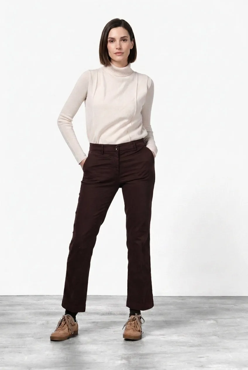 Mason's New York Trumpet chino bukser bordeaux slim