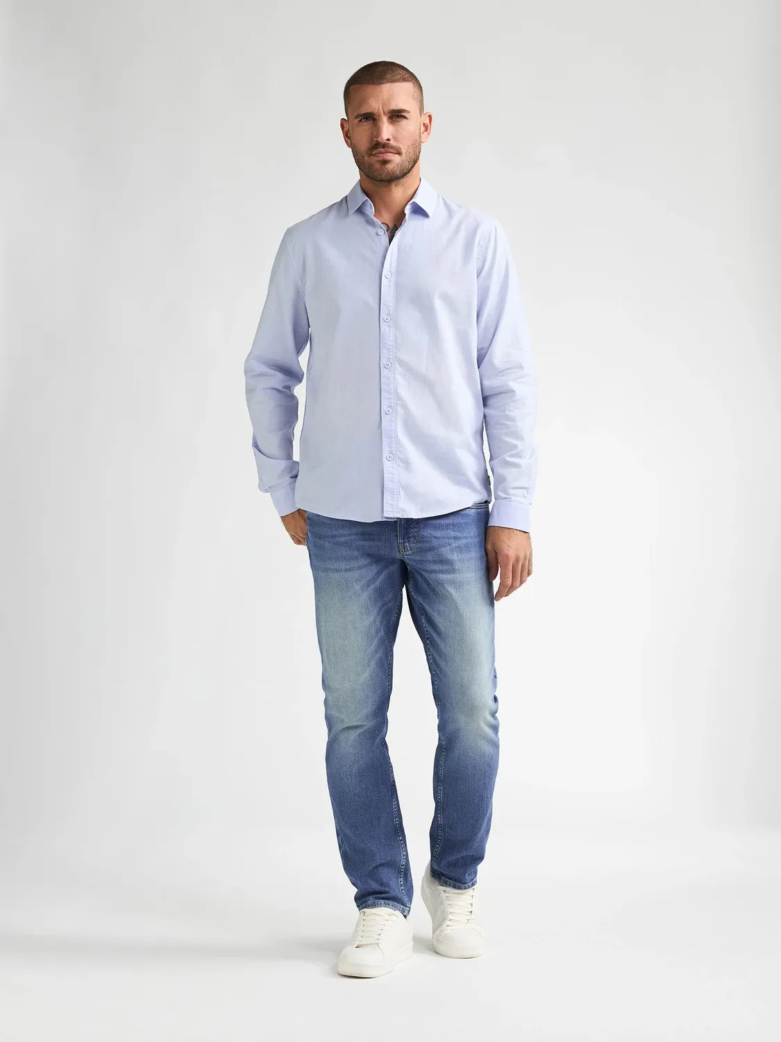 Petrol Industries Starling Crafted straight fit jeans stretch