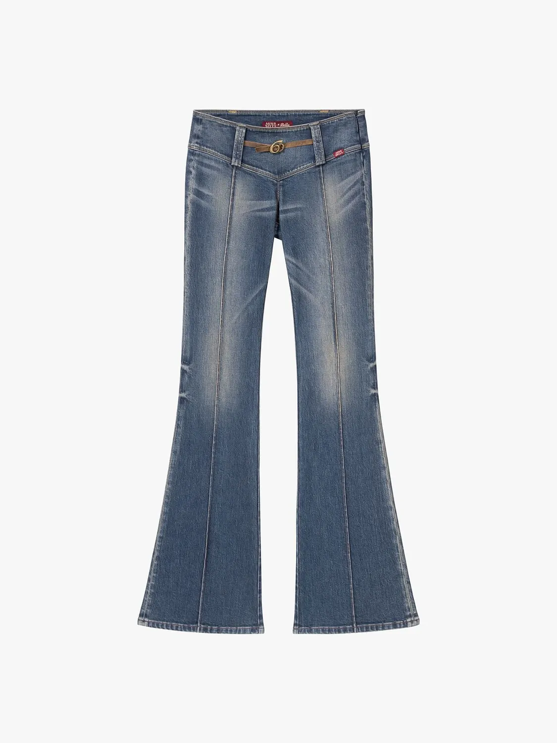 Miss Sixty 6M1JJ38900F89 flare jeans blå stretch