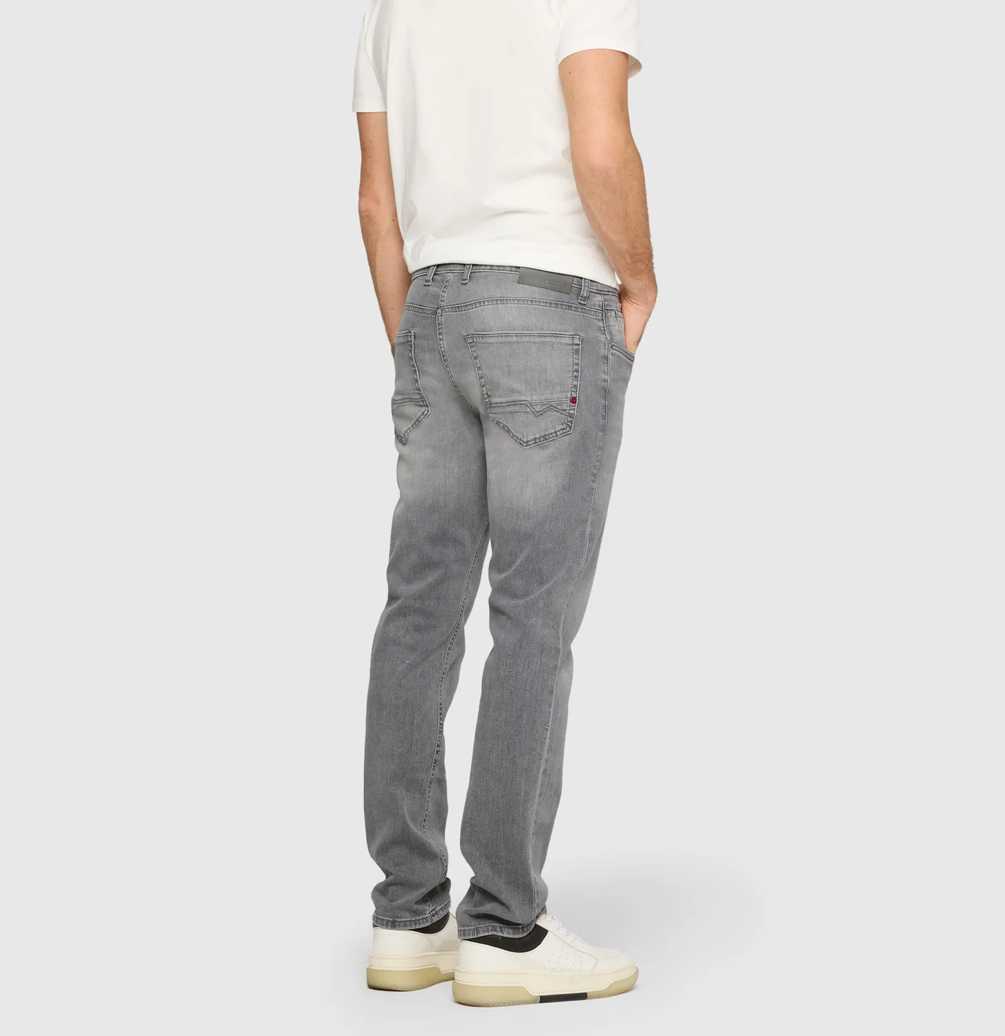 MAC Arne Pipe modern fit jeans grå flex