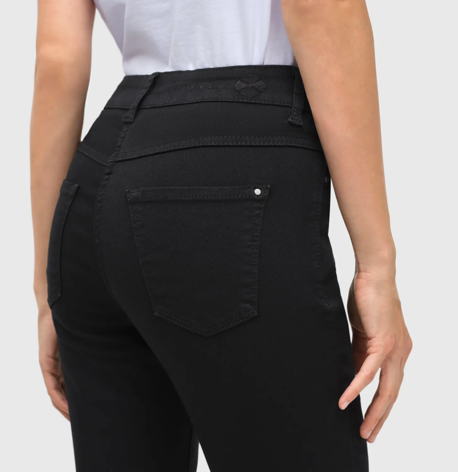 MAC Dream Skinny 5402-90-0355L jeans sort stretch