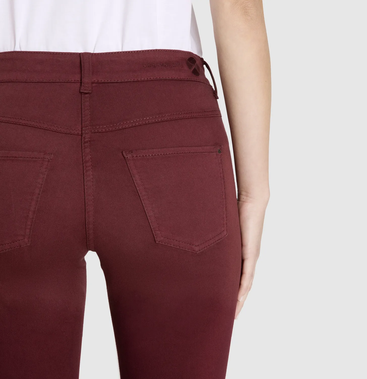 MAC Dream jeans rød straight hyperstretch