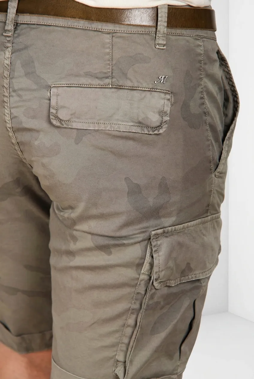 Mason's Chile cargo shorts salvie slim fit
