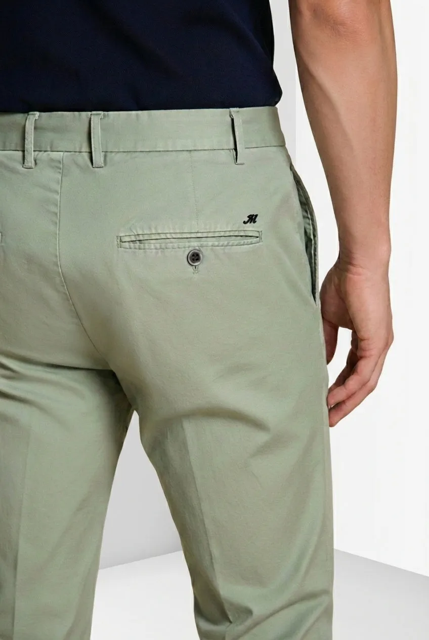 Mason's Milano chinos stucco pastelgrøn extra slim