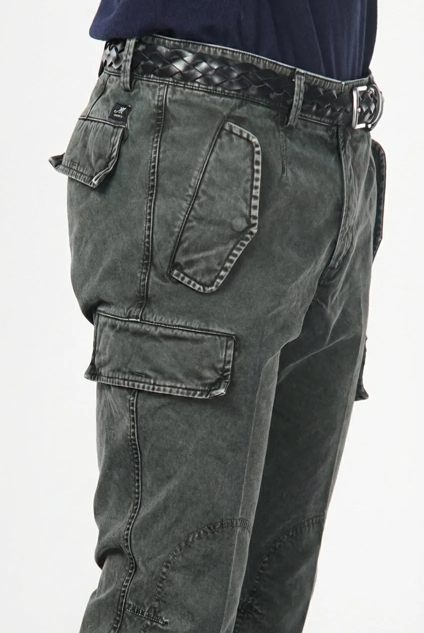 Mason's Bolivia cargobukser mørk oliven regular fit