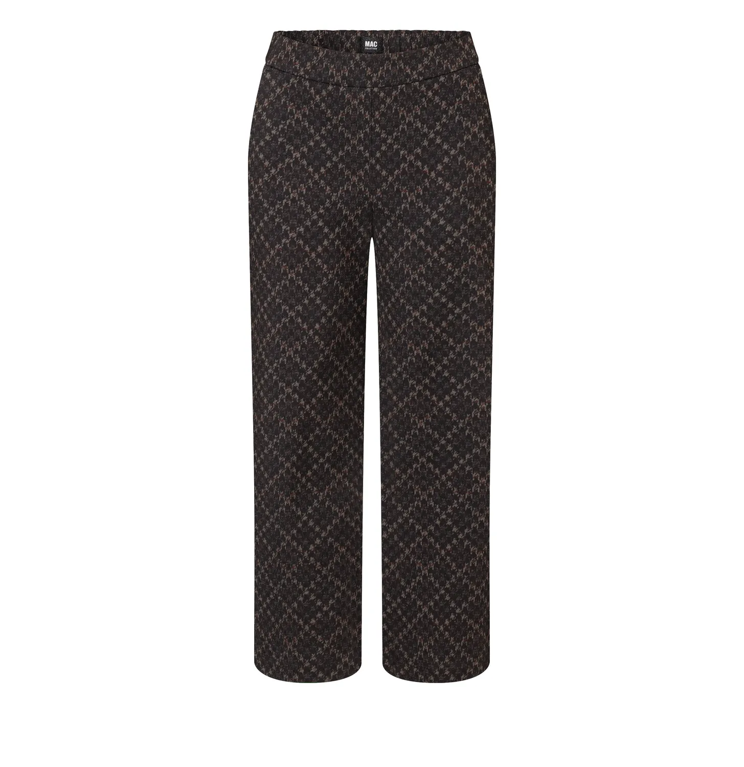 MAC Chiara Cropped bukser sort wide fit jersey