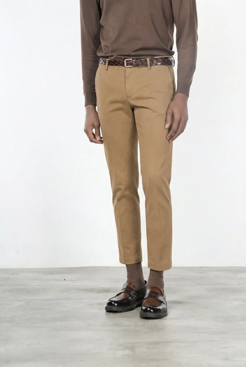 Mason's Milano chinos mørk beige extra slim