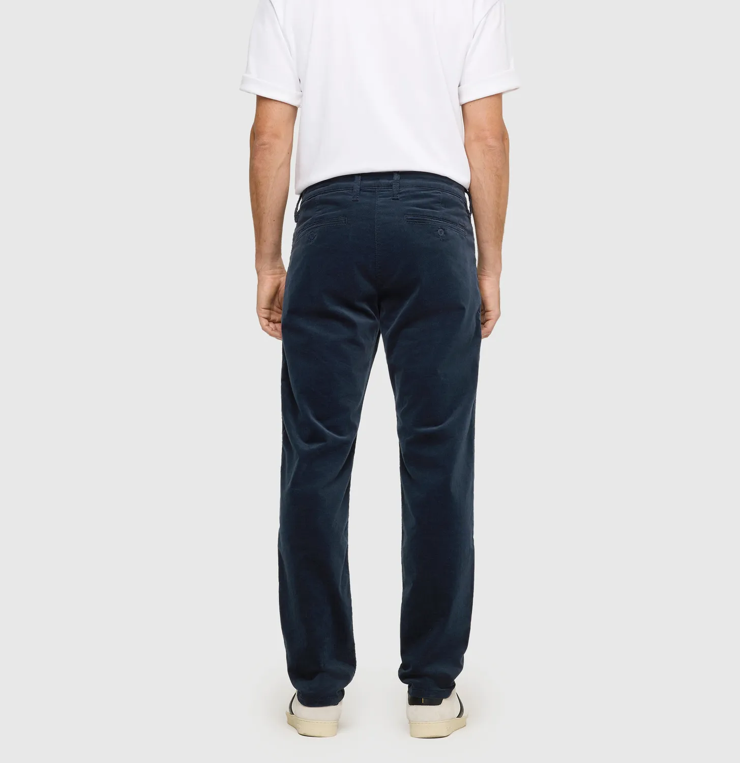 MAC Driver Pants fløjlsbukser mørkeblå regular