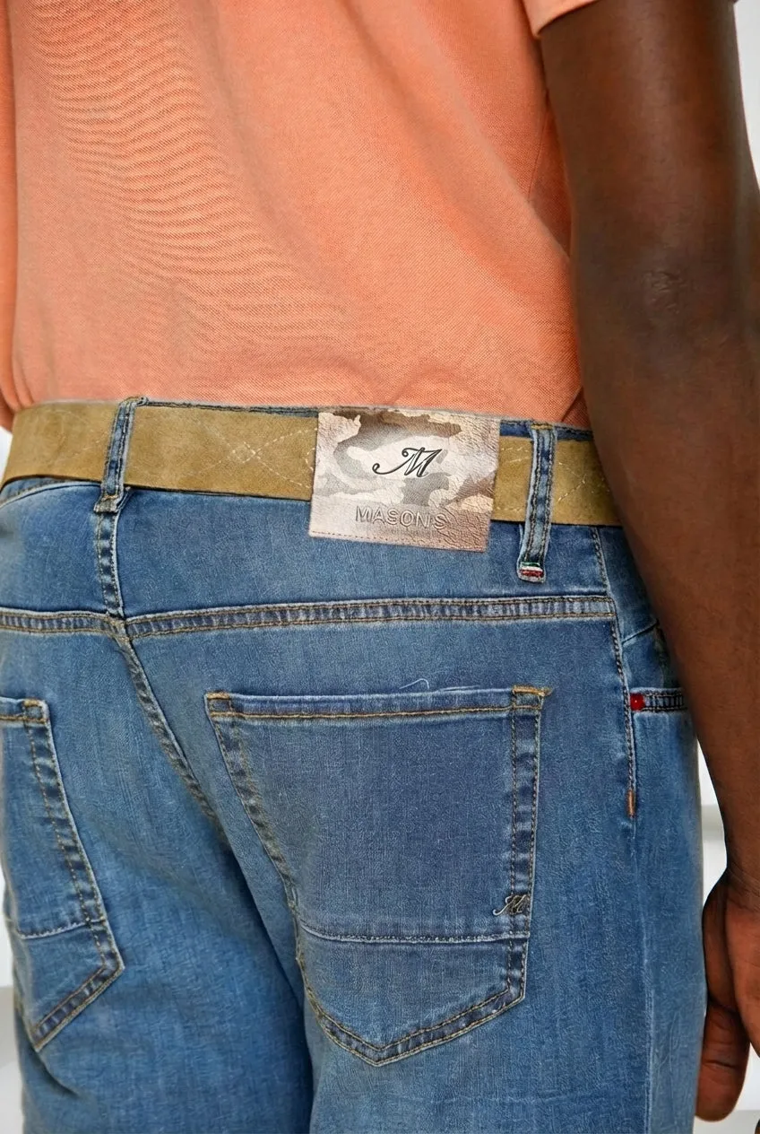 Mason's Harris jeans camouflage slim fit