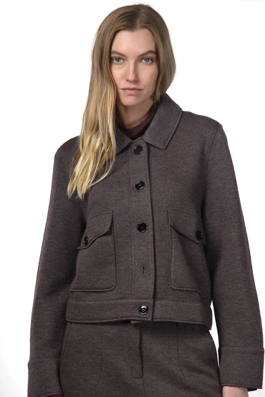 Mason's Odette jakke bordeaux double jersey
