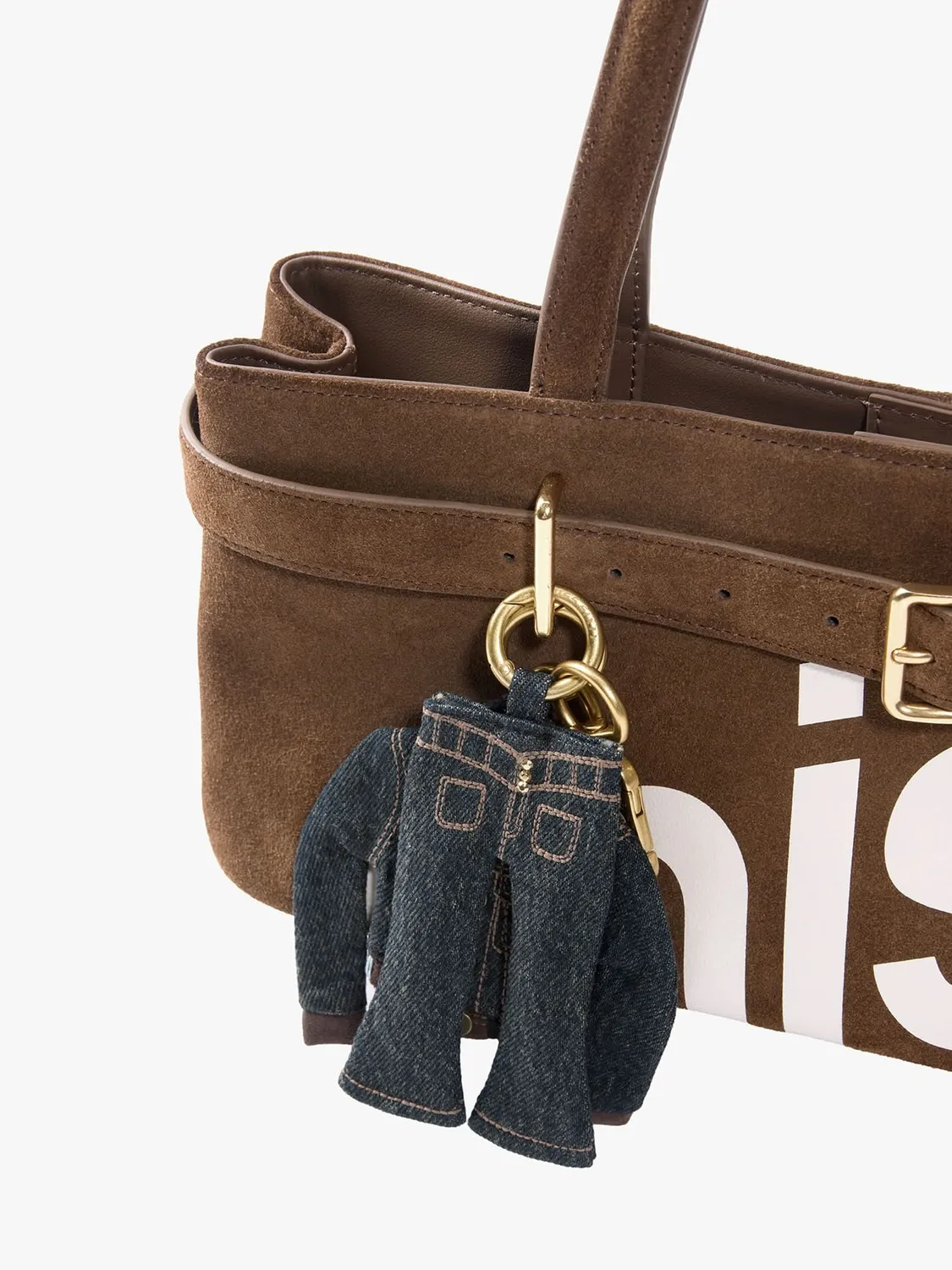 Miss Sixty Mini Jeans charm sort denim vedhæng