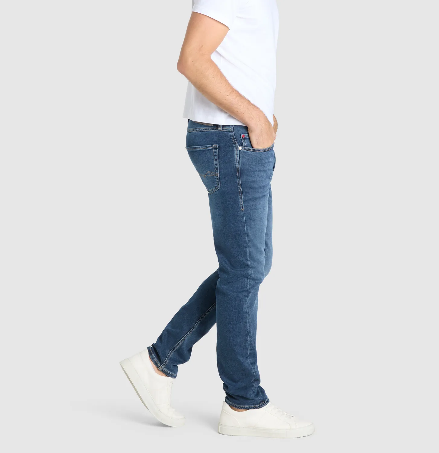 MAC Jog'n Jeans modern fit joggingjeans mørkeblå