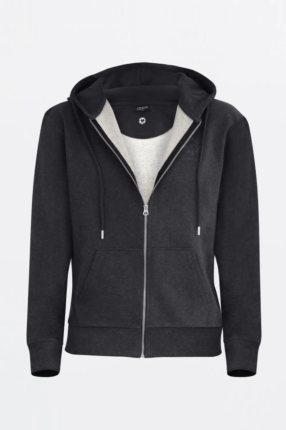 Organsk The Classic Organic hættejakke pastelgrøn – fleece