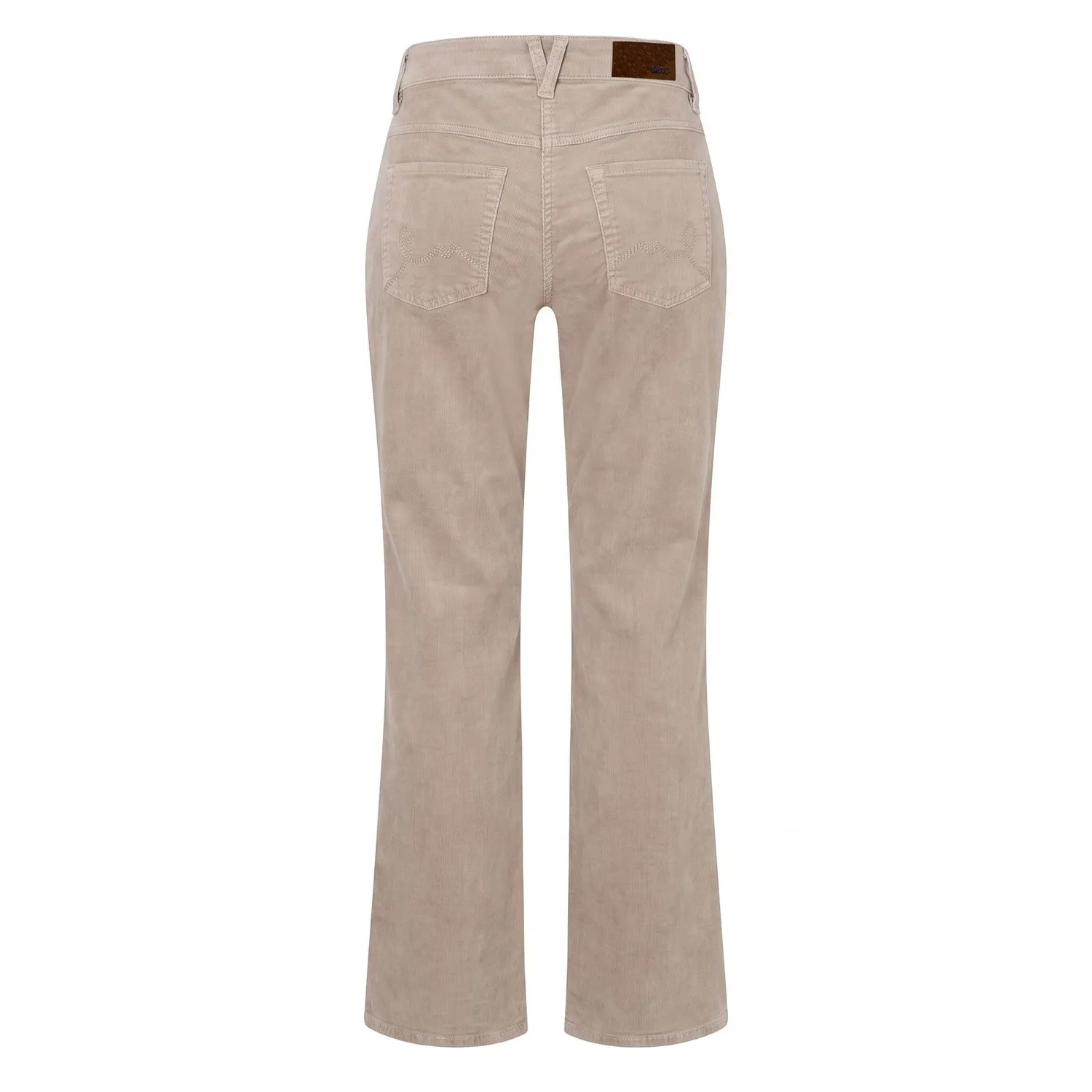 MAC Laura Pocket bukser beige flared babycord