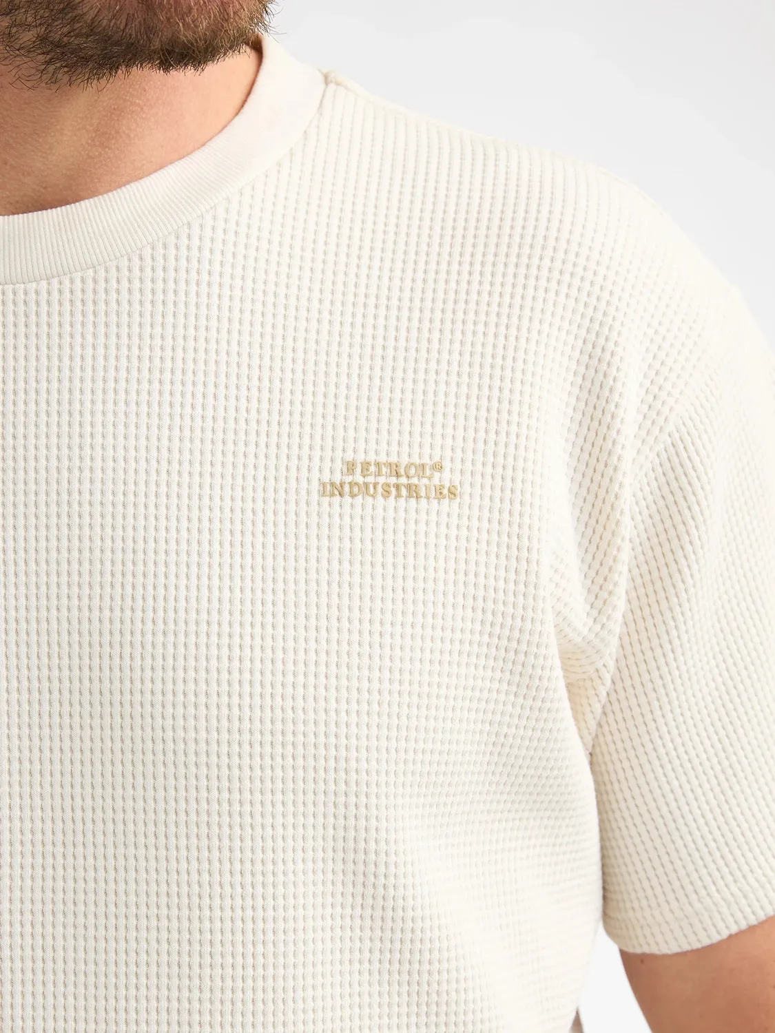 Petrol Industries Polvo T-shirt Seashell vaffel