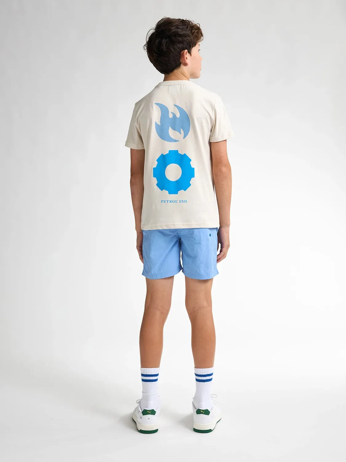 Petrol Industries Logo Citrusview t-shirt seashell bomuld