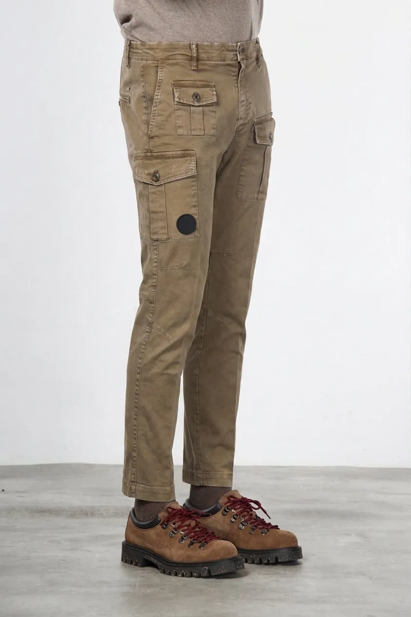 Mason's George Coolpocket cargobukser taupe carrot fit