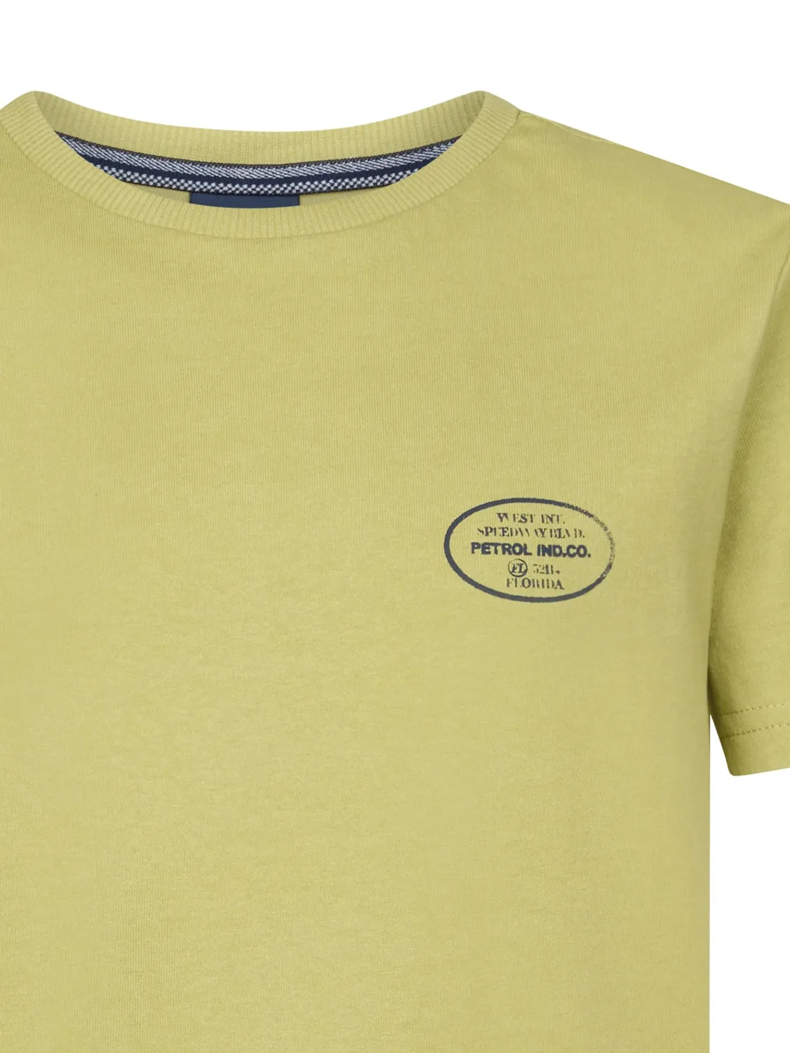 Petrol Industries Reefsidewalk logo t-shirt lys pistacie