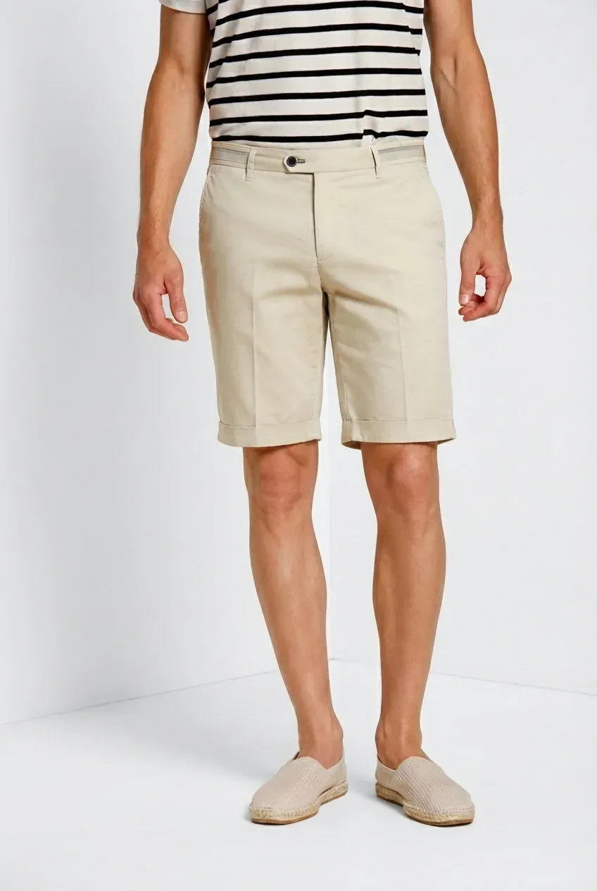 Mason's Torino City bermudashorts sand stretch