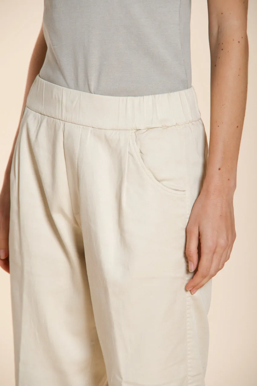 Mason's Easy Jogger chinobukser latte lyocell relaxed