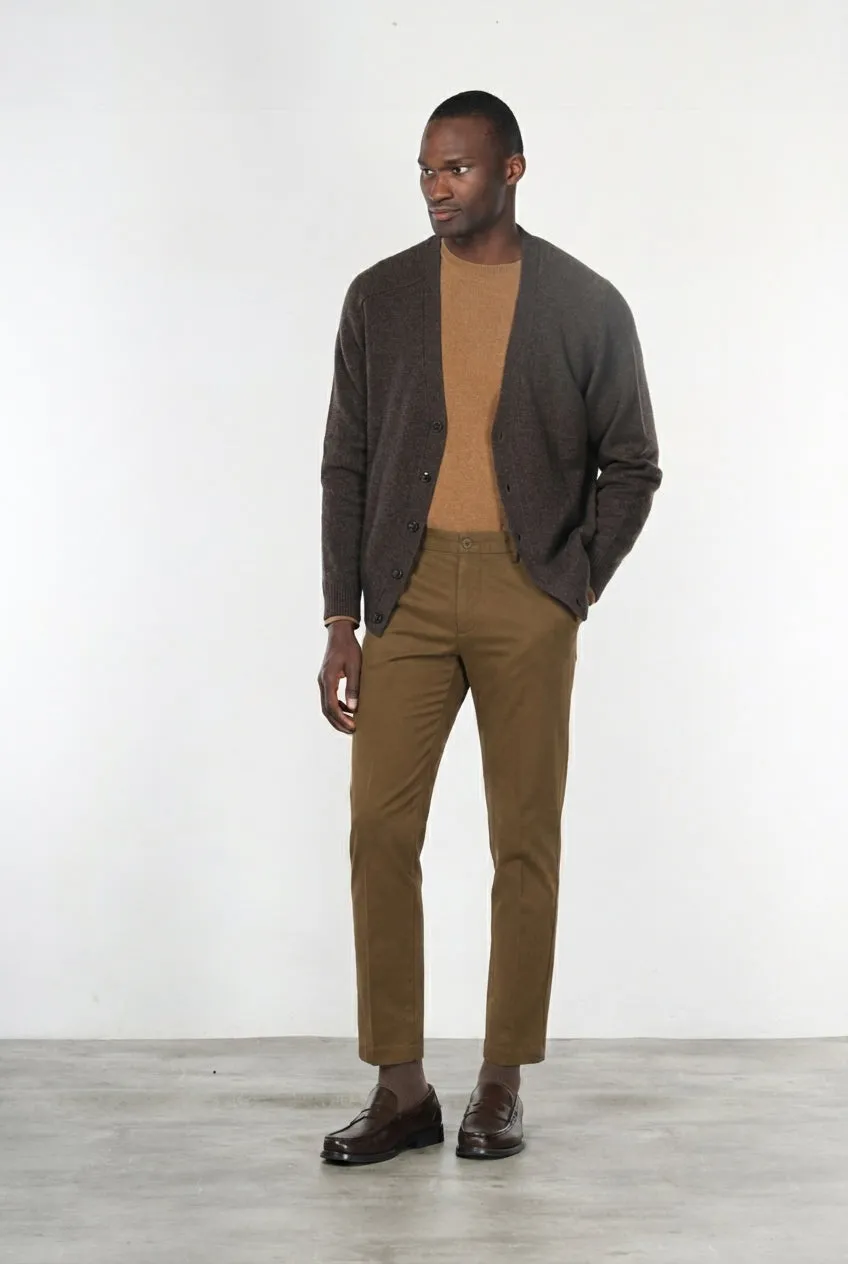 Mason's Milano chino valnød extra slim stretch