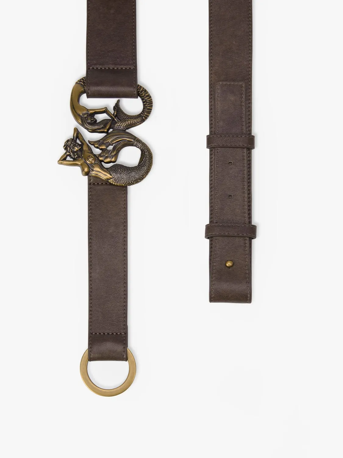 Miss Sixty Leather Belt bælte brun lammeskind XS-L
