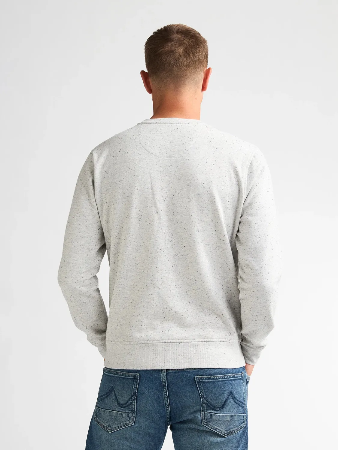 Petrol Industries Rosewood sweatshirt melange bomuldsmix