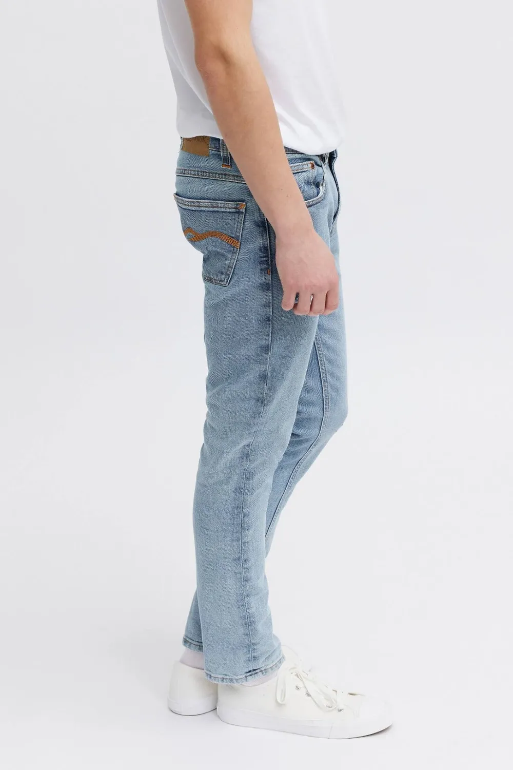 Organsk O2 Pure Revelation L jeans lyseblå stretch