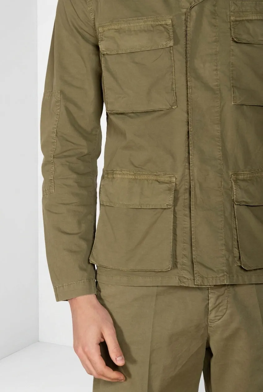 Mason's Flyshirt Delamere overshirt rosmarin