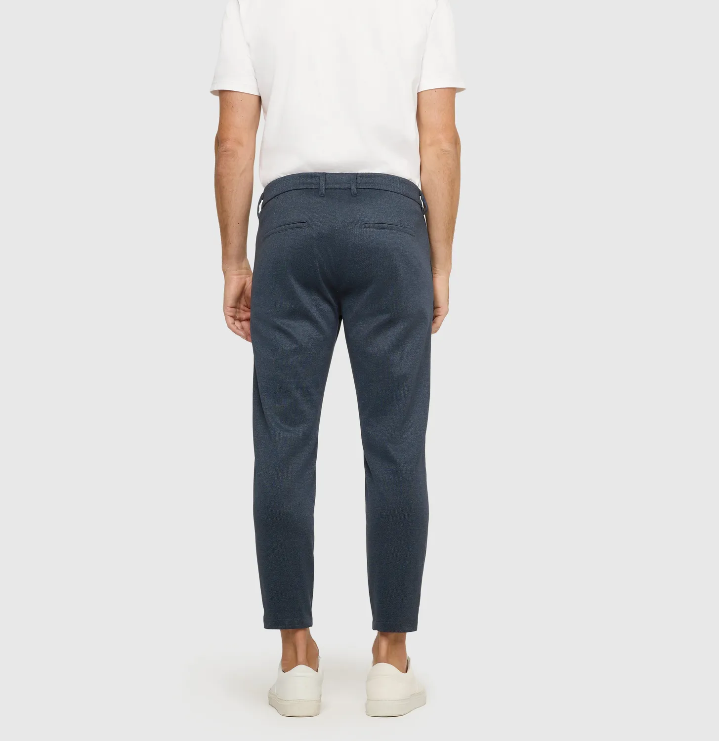 MAC Griffin 6617-91-0767L jerseybukser blå tapered fit