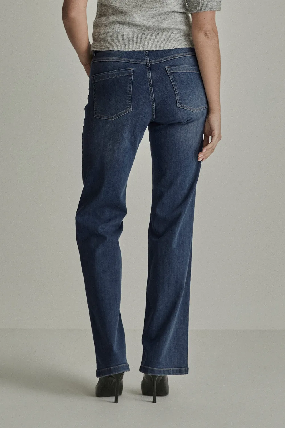 Para Mi Jeans Eve jeans Used Air Blue wide