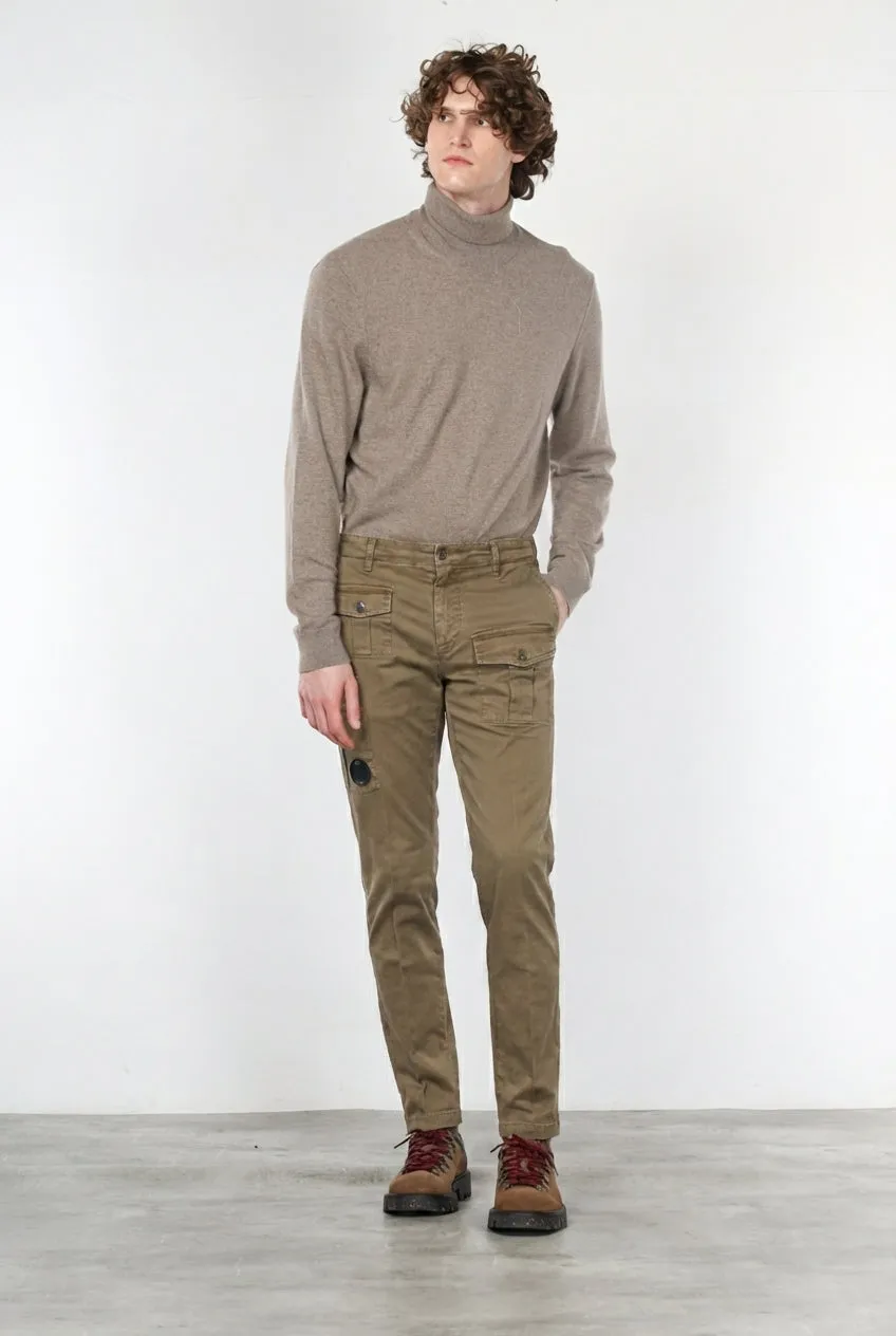 Mason's George Coolpocket cargobukser taupe carrot fit