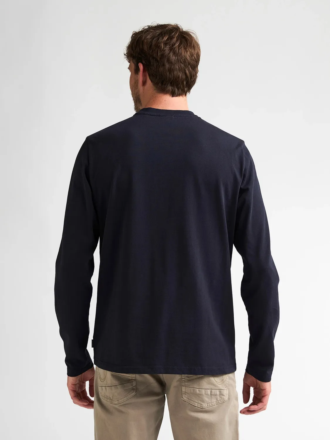 Petrol Industries Forgewall longsleeve Royal Navy herre