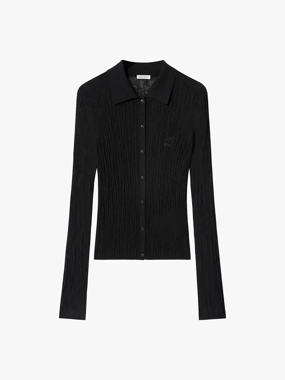 Miss Sixty Embroidered Knit Cardigan sort