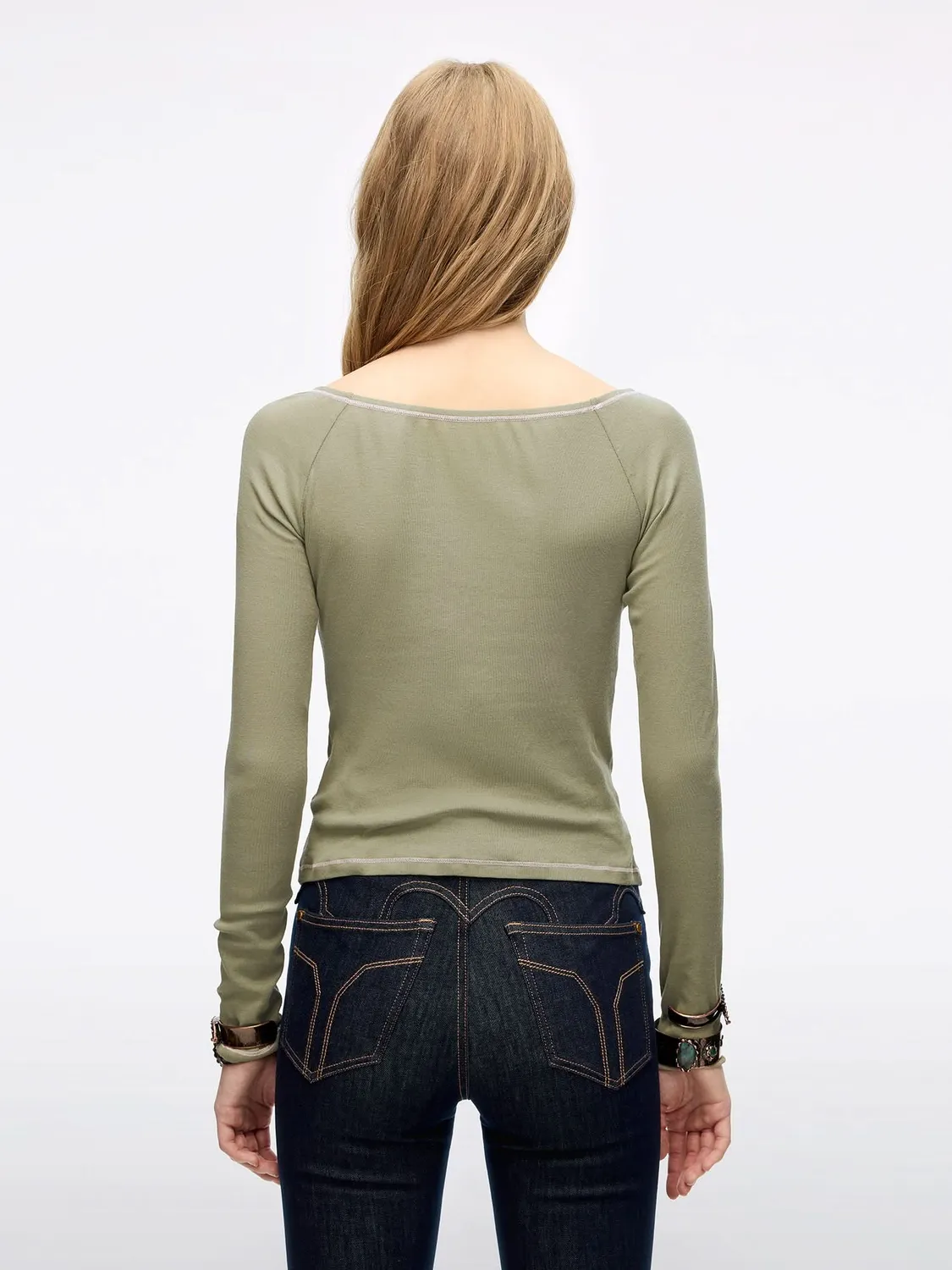 Miss Sixty Kiss Me 6M2SJ39400 t-shirt hvid cropped slim-fit